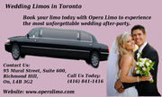 Wedding Limousines-Toronto GTA and surronding areas