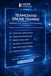 Best Teamcenter Training In Hyderabad