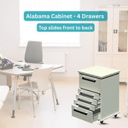 Alabama Cabinet - 4 Drawers (Top Slides Front to Back)
